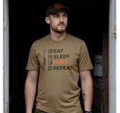 Koszulka męska Seeland Cross-List Covert Green 2XL