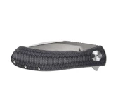 Nóż Składany Trollsky Knives Mandu EVO MTE008 Liner Lock, Satin 14C28N, Black Micarta