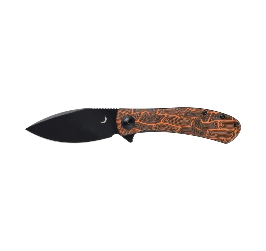 Nóż Składany Trollsky Knives Mandu EVO MTE012 14C28N Orange G10 Liner Lock