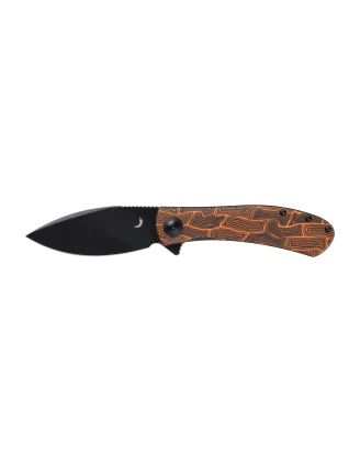 Nóż Składany Trollsky Knives Mandu EVO MTE012 14C28N Orange G10 Liner Lock