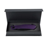 Nóż Składany Trollsky Knives Mandu XL MT022-XL Liner Lock 14C28N Fioletowe G10