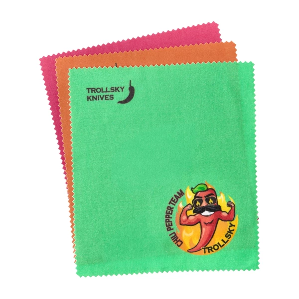 Zestaw 3 Ściereczek Trollsky Chili Pepper Team z Mikrofibry