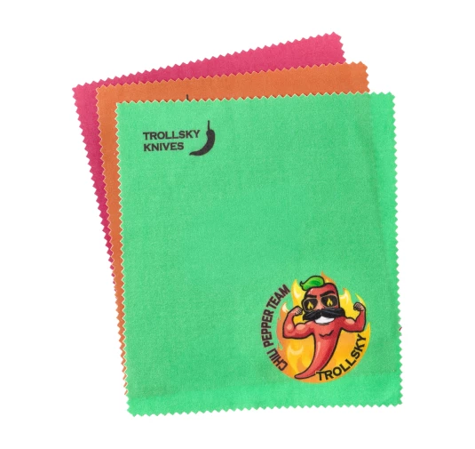 Zestaw 3 Ściereczek Trollsky Chili Pepper Team z Mikrofibry