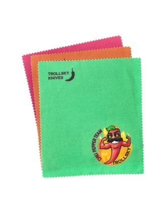 Zestaw 3 Ściereczek Trollsky Chili Pepper Team z Mikrofibry