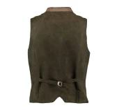 Kamizelka myśliwska męska OS-Trachten – ciemnozielona