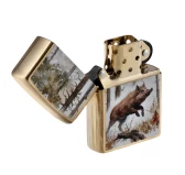 Zapalniczka Zippo Dzik 60007521 – Wiatroodporna, Benzynowa
