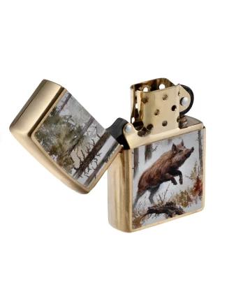 Zapalniczka Zippo Dzik 60007521 – Wiatroodporna Benzynowa