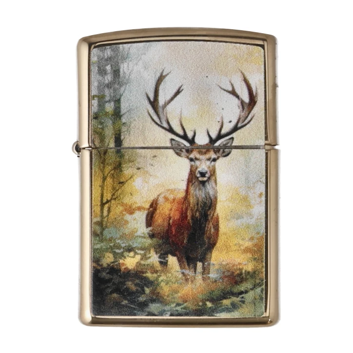 Zapalniczka Benzynowa Zippo Jeleń 60007254 – Wiatroodporna, Dożywotnia Gwarancja