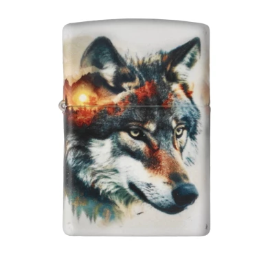 Zapalniczka Benzynowa Zippo Wilk 60007507 - Wiatroodporna | imag24.pl