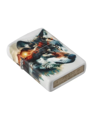 Zapalniczka Benzynowa Zippo Wilk 60007507 - Wiatroodporna | imag24.pl