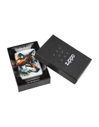 Zapalniczka Benzynowa Zippo Wilk 60007507 - Wiatroodporna | imag24.pl