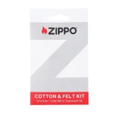 Zestaw Zippo: Wata i Filc do Zapalniczek Benzynowych