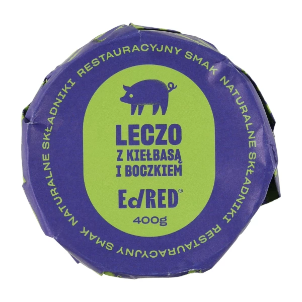 Konserwa Ed Red Casual Leczo z kiełbasą i boczkiem 400 g