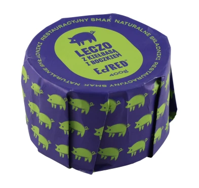 Konserwa Ed Red Casual Leczo z kiełbasą i boczkiem 400 g