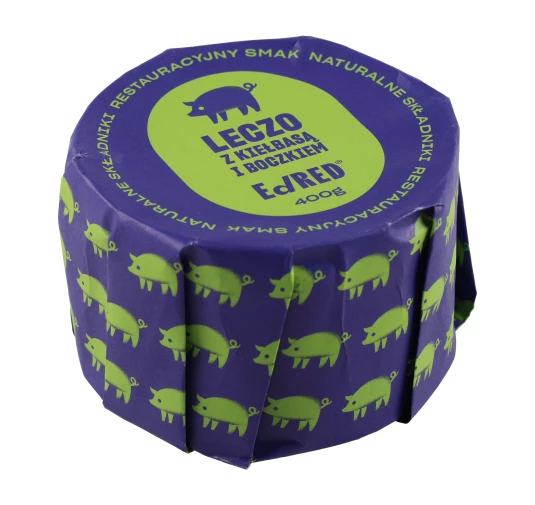 Konserwa Ed Red Casual Leczo z kiełbasą i boczkiem 400 g
