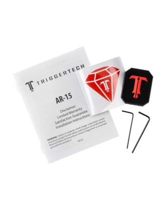 Spust Triggertech AR15 Diamond PVD Black Curved - Jednostopniowy
