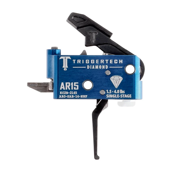 Triggertech AR15 Diamond PVD Black Flat - Spust Jednooporowy