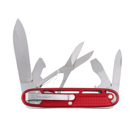Scyzoryk Victorinox Alox Refined Synergy X 0.8226.20 Czerwony z Klipsem