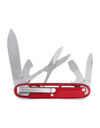 Scyzoryk Victorinox Alox Refined Synergy X 0.8226.20 Czerwony - 10 funkcji, klips EDC