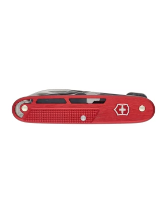 Scyzoryk Victorinox Alox Refined Synergy X 0.8226.20 Czerwony - 10 funkcji, klips EDC