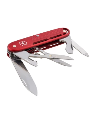 Scyzoryk Victorinox Alox Refined Synergy X 0.8226.20 Czerwony - 10 funkcji, klips EDC