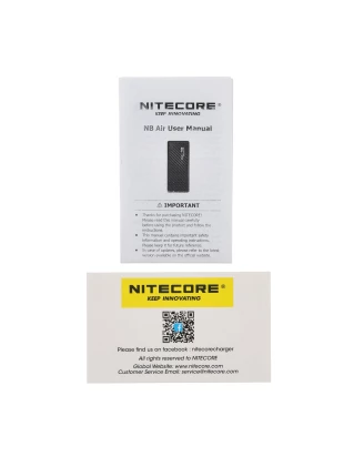 Power Bank Nitecore NB AIR 5000 mAh - Ultralekki, Wodoodporny Powerbank Turystyczny