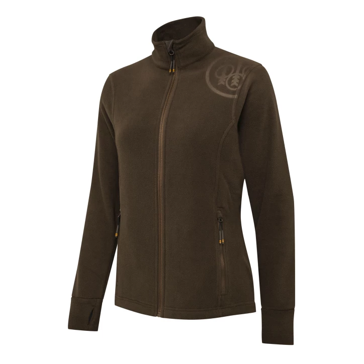 Bluza Damska Beretta HP Logo Full Zip Brązowa L – Imag24.pl