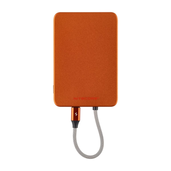 Nitecore Pocket 5 Alloy Orange – Power Bank 5000 mAh z MagSafe