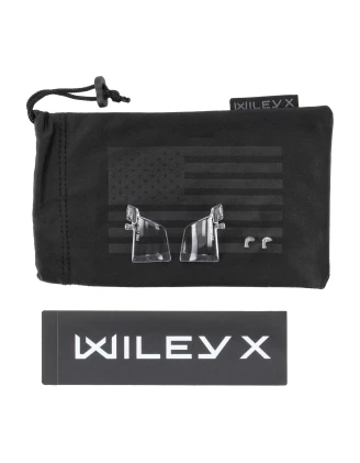 Okulary Wiley X Bravo Captivate AC4BRV02 - Ochronne, Polarized Grey