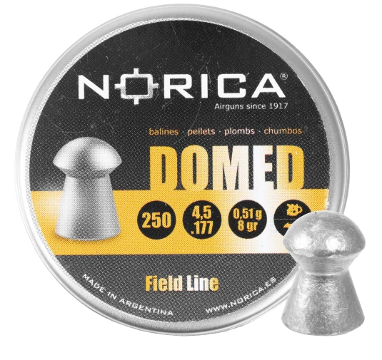 Śrut Norica Domed 4,5 mm 250 szt. – Precyzja na Dystans | imag24.pl