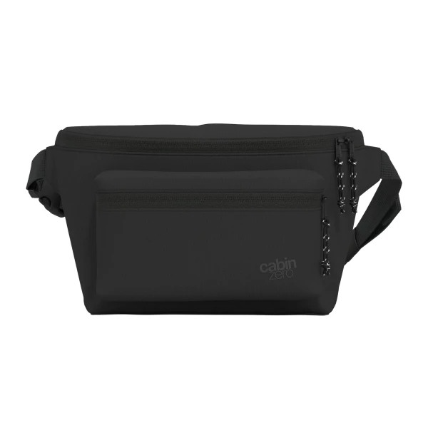 CabinZero Flicker 4 l Absolute Black - Torba na Ramię z Ochroną RFID