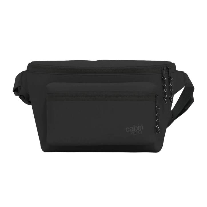 CabinZero Flicker 4 l Absolute Black - Torba na Ramię z RFID | imag24.pl