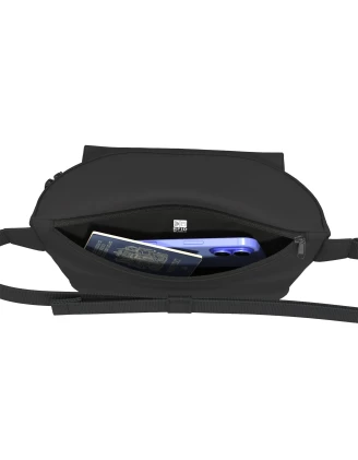 CabinZero Flicker 4 l Absolute Black - Torba na Ramię z RFID | imag24.pl