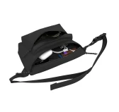 CabinZero Flicker 4 l Absolute Black - Torba na Ramię z Ochroną RFID