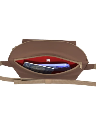 Torebka na Ramię CabinZero Flicker 4 l Redwood - Ochrona RFID
