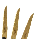Laguiole Noże do Steków Gold Stonewash 6 szt.