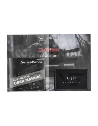 Luneta Biegowa Vector Optics Continental 1-8x24 ED Fiber SFP G4 | imag24.pl