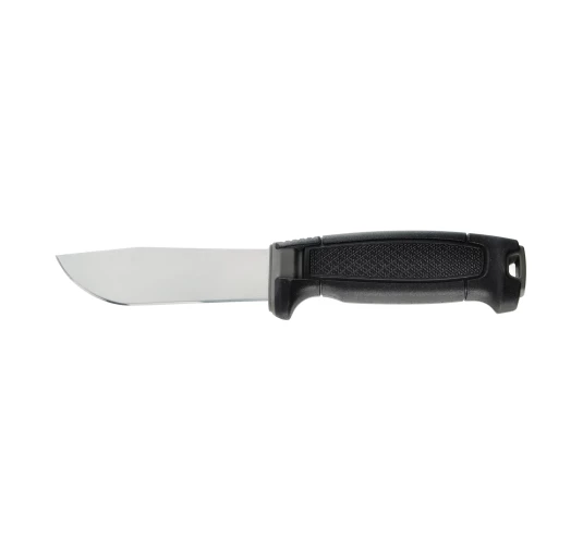 Morakniv Amberg Full Flat Black Skies (S) – Nóż Outdoorowy ze Stali 14C28N, Drop Point