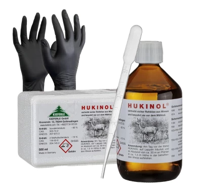 AgroPixel Hukinol 500ml - Zapachowy Odstraszacz Zwierzyny