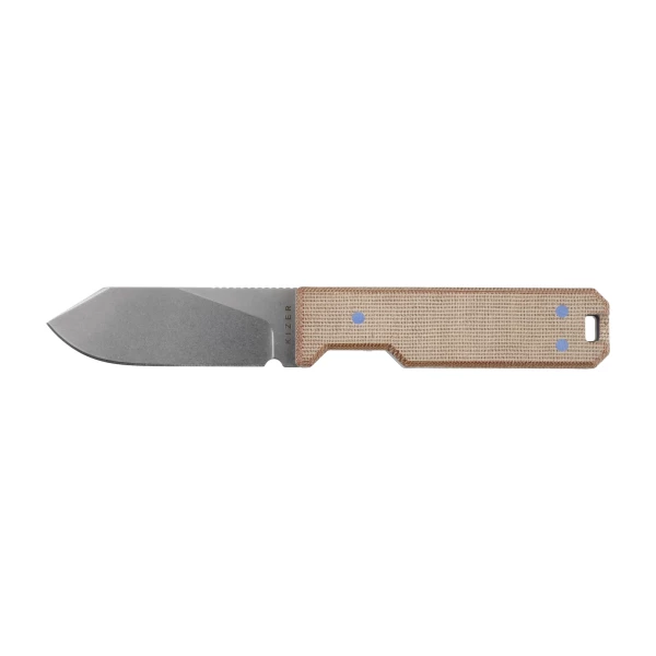 Nóż Kizer Abrams 1133A2 ze stałą głownią - Sandvik 14C28N Micarta