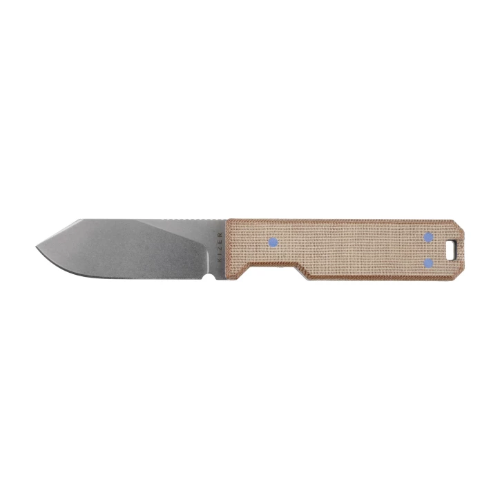 Nóż Kizer Abrams 1133A2 - Stała Głownia Sandvik 14C28N Micarta | imag24.pl