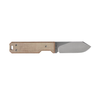 Nóż Kizer Abrams 1133A2 ze stałą głownią - Sandvik 14C28N Micarta