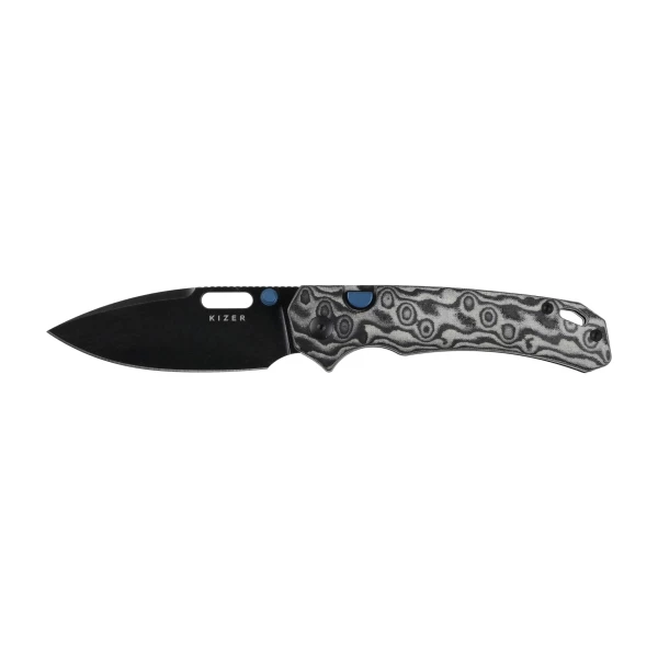 Nóż składany Kizer Outposter V3802BDA2 - stal Nitro-V, Micarta, EDC
