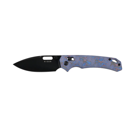 Nóż składany Kizer Outposter V3802CDA2 – EDC, Nitro-V, Micarta | imag24.pl