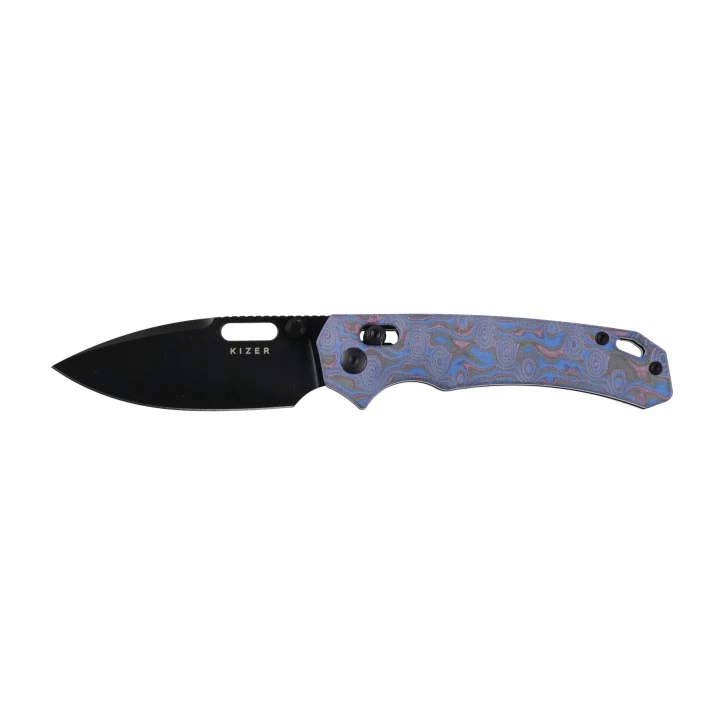 Nóż składany Kizer Outposter V3802CDA2 – EDC, Nitro-V, Micarta | imag24.pl