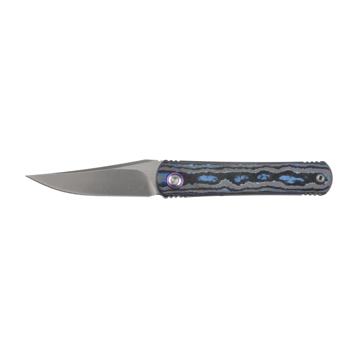 Kizer Feist 3 ZX-3499.3A2 Nóż Składany EDC - CPM S90V, Tytan, CamoCarbon | imag24.pl