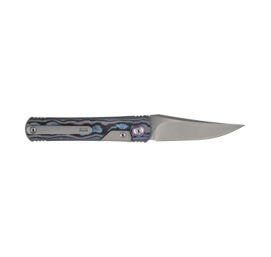 Kizer Feist 3 ZX-3499.3A2 – Nóż Składany EDC z Ostrzem CPM S90V i Rękojeścią Tytan/CamoCarbon