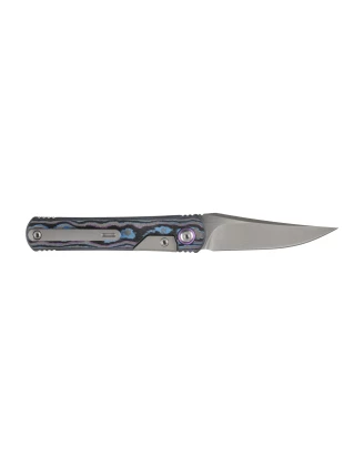 Kizer Feist 3 ZX-3499.3A2 Nóż Składany EDC - CPM S90V, Tytan, CamoCarbon | imag24.pl