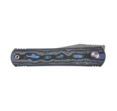 Kizer Feist 3 ZX-3499.3A2 – Nóż Składany EDC z Ostrzem CPM S90V i Rękojeścią Tytan/CamoCarbon