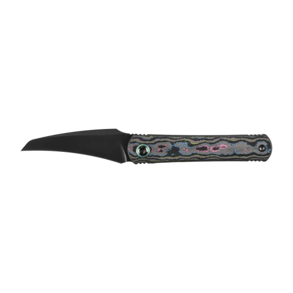 Nóż składany Kizer Feist 3 ZX-3499.3A3 – Ostrze Hawkbill CPM S90V, Rękojeść Tytan/CamoCarbon